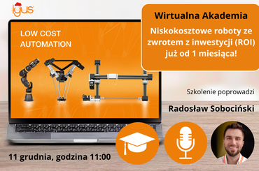 Webinary igus, grudzień 2024 - Niskokosztowe roboty - LCA